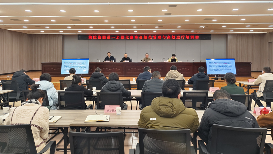 谈球吧集团召开进一步强化董事会规范管理与高效运行培训会1